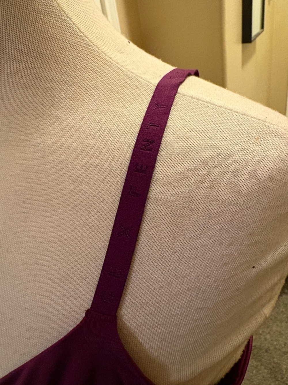 Savage X Fenty Deep Plum Underwire Bra - Picture 7 of 8